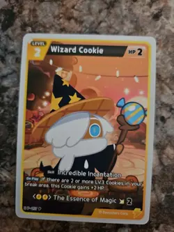Wizard Cookie P-057 P CookieRun Braverse Promo TCG Card - Image 1