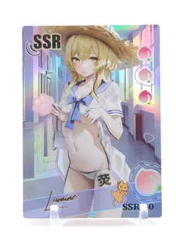 Goddess Story - Peach Party - Anime Waifu SSR Trading Card - Image 1