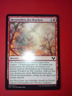 MTG-MAGIC THE GATHERING Herannahen des Drachen 2021 Deutsch 097/275 - Image 1
