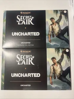 MTG Secret Lair x Uncharted Rainbow Foil and Non-Foil Edition Brand New - Image 1