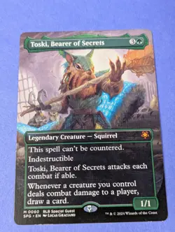 MTG Magic: Special Guests: Toski, Bearer of Secrets Borderless #0060 Mythic - LP - Image 1