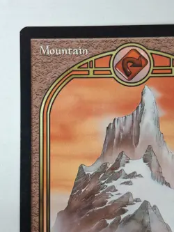 MTG Magic the Gathering Mountain Unglued Regular LP/NM Unglued BB - Image 2