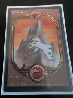 Mountain Unglued 87 Magic the Gathering Near Mint - Image 1
