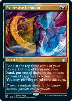 MTG Foil - Expressive Iteration - 379 / NM / English - Image 1