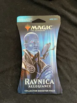 Magic the Gathering Ravnica Allegiance Collector Booster Pack Factory Sealed - Image 1