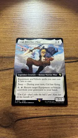 Cid, Freeflier Pilot (Extended Art) - Commander: FINAL FANTASY (131) - Image 1