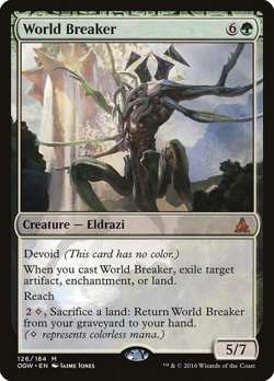 MTG Magic 1x World Breaker (M/NM) Oath of Gatewatch - Image 1