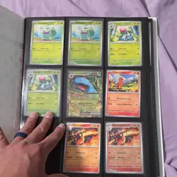 Pokemon Scarlet & Violet 151 9-Pocket Hardcover Binder Mew Standard Card Album - Image 2