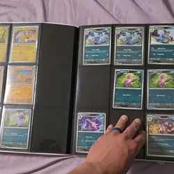 Pokemon Scarlet & Violet 151 9-Pocket Hardcover Binder Mew Standard Card Album - Image 4