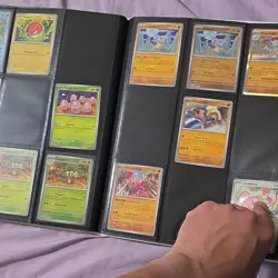 Pokemon Scarlet & Violet 151 9-Pocket Hardcover Binder Mew Standard Card Album - Image 5