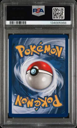 1999 POKEMON FOSSIL #7 HITMONLEE-HOLO PSA 9 - Image 2