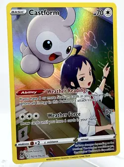 Castform TG11/TG30 Lost Origin Trainer Gallery Holo 2022 Pokemon TCG Card - Image 2