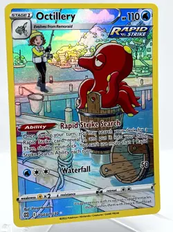 Octillery TG03/TG30 Brilliant Stars Holo Trainer Gallery 2022 Pokemon TCG Card - Image 2