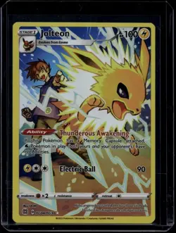 Pokemon TCG Jolteon TG04/TG30 Brilliant Stars Trainer Gallery NM - Image 1