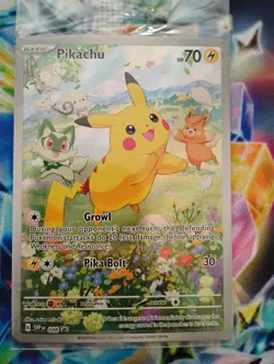 Pikachu 088 Sv: Scarlet & Violet Pokemon Promo Cards Holo (Sealed) - Image 1