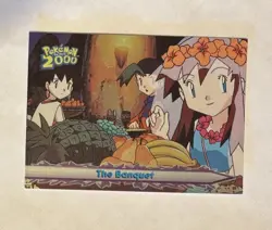 TOPPS Pokemon - Movie 2000 Promo Card - The Banquet #26 - NM - Image 1