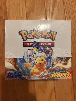 Pokemon TCG Scarlet & Violet Surging Sparks Booster Box Sealed - Image 1
