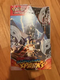 Pokemon TCG Scarlet & Violet Surging Sparks Booster Box Sealed - Image 3