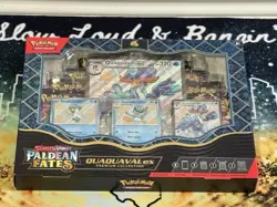 Pokemon TCG S&V PALDEAN FATES QUAQUAVAL EX Premium Collection Box *NEW & SEALED* - Image 1