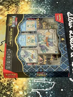 Pokemon TCG S&V PALDEAN FATES QUAQUAVAL EX Premium Collection Box *NEW & SEALED* - Image 2