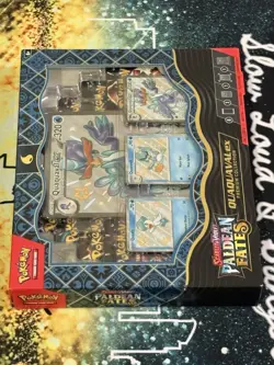 Pokemon TCG S&V PALDEAN FATES QUAQUAVAL EX Premium Collection Box *NEW & SEALED* - Image 4