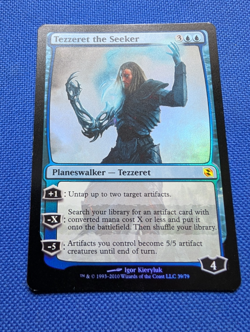 Tezzeret the Seeker, Duel Decks: Elspeth vs. Tezzeret, Foil, Magic the Gathering - Image 1
