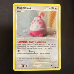 Happiny - 14/17 - POP Series 8 - Pokemon - Common - Played - Image 1
