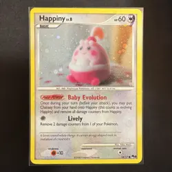 Happiny - 14/17 - POP Series 8 - Pokemon - Common - Played - Image 3