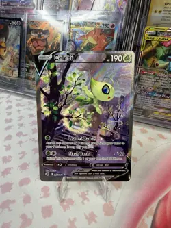 POKEMON CELEBI V ALT ART 245/264 SWSH FUSION STRIKE NM - Image 1
