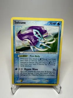 Pokemon Suicune 030 Black Star Promo 2005 Holo Rare Pokemon TCG LP/NM - Image 1