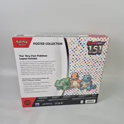 Pokemon TCG 151 Pokemon Poster Collection - Sealed - Image 2