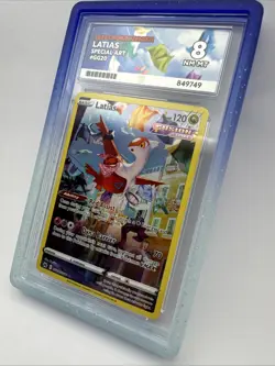 Latias Gg20/Gg70 Crown Zenith: Galarian Gallery Holo Pokemon Tcg Ace Graded 8 - Image 2