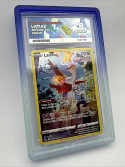 Latias Gg20/Gg70 Crown Zenith: Galarian Gallery Holo Pokemon Tcg Ace Graded 8 - Image 3