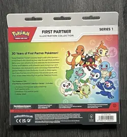Pokemon First Partner Illustration Collection Box Series 1 Sealed New - Image 2
