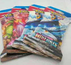 Pokemon TCG Sword and Shield Battle styles Booster Pack **x4 Booster Packs** 820650807503 - Image 4