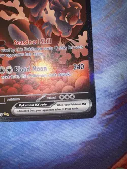 Bloodmoon Ursaluna EX 168/131 Prismatic Evolutions SIR NM Pokemon TCG - Image 3