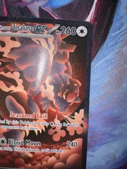 Bloodmoon Ursaluna EX 168/131 Prismatic Evolutions SIR NM Pokemon TCG - Image 4