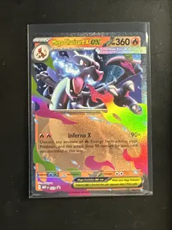 Pokemon: Mega Charizard X ex Ascended Heroes 029 Black Star Promo Full Art Holo - Image 1