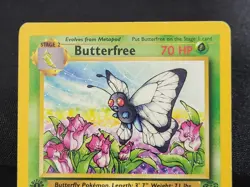 Pokemon TCG Butterfree Jungle 33/64 Uncommon 1st Edition MP - Image 3
