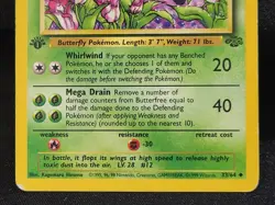 Pokemon TCG Butterfree Jungle 33/64 Uncommon 1st Edition MP - Image 5
