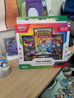 UNOPENED Pokemon TCG First Partner Illustration Collection Series 1 MINT - Image 1