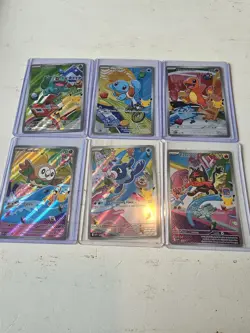 Pokemon First Partner Charmander, Bulbasaur, Squirtle, Litten, Popplio, Rowlet - Image 1