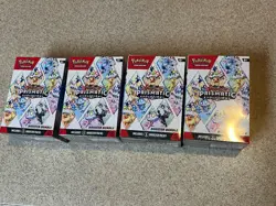 Pokemon TCG Prismatic Evolutions Booster Bundle Lot of 4 - NEW/FACTORY SEALED - Image 1