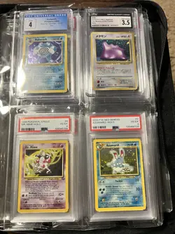 Huge Pokemon Collection Binder 25 Slabs 35 Singles $903 Market. - Image 2