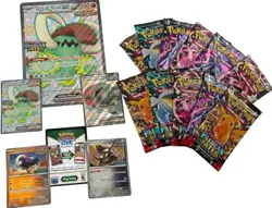 3x Pokemon TCG Paldean Fates Great Tusk Iron Treads Ex Premium Collection Box - Image 3