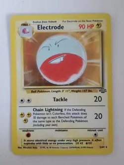 Pokemon Electrode 2/64 Jungle Unlimited Holo Rare - Image 1