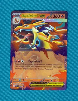 Mega Charizard y EX MEP 030 Mega Evolution Promo Masterset Mep030 Pokemon TCG - Image 1