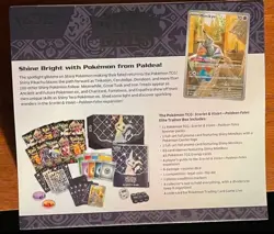 Pokemon TCG Paldean Fates Pokemon Center Elite Trainer Box Exclusive ETB - Image 2