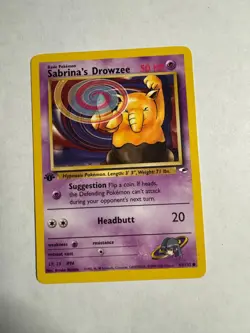Pokemon Sabrina's Drowzee 92/132 [1st Ed] Pre-Owned - Image 1