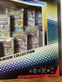 Pokemon TCG Prismatic Evolutions Lucario & Tyranitar EX Premium Collection New - Image 3